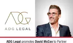 ADG Legal Promotes David McCoy To Partner ADG Legal Promotes David McCoy To Partner