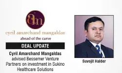 Cyril Amarchand Mangaldas Advised Bessemer Venture Partners On Investment In Sukino Healthcare Solutions Cyril Amarchand Mangaldas Advised Bessemer Venture Partners On Investment In Sukino Healthcare Solutions