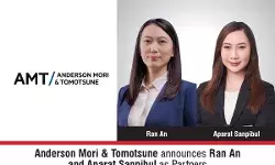 Anderson Mori & Tomotsune Announces Ran An And Aparat Sanpibul As Partners