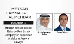 Meysan Advised Boodai Reliance Real Estate Company On Acquisition Of Stake In Jazeera Airways Meysan Advised Boodai Reliance Real Estate Company On Acquisition Of Stake In Jazeera Airways