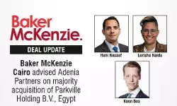 Baker McKenzie Cairo Advised Adenia Partners On Majority Acquisition Of Parkville Holding B.V., Egypt