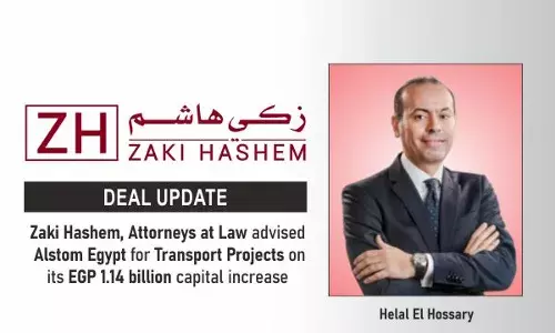 Zaki Hashem, Attorneys At Law Advised Alstom Egypt For Transport Projects On Its EGP 1.14 Billion Capital Increase