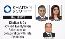 Khaitan & Co Advised TwentySeven Bakehouse On Collaboration With Tata Starbucks