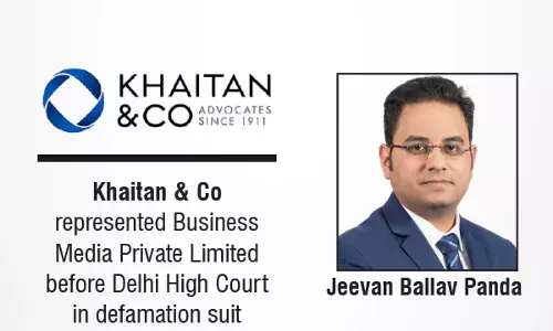 Khaitan & Co Represented Business Media Private Limited Before Delhi High Court In Defamation Suit
