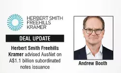 Herbert Smith Freehills Kramer Advised AusNet On A$1.1 Billion Subordinated Notes Issuance