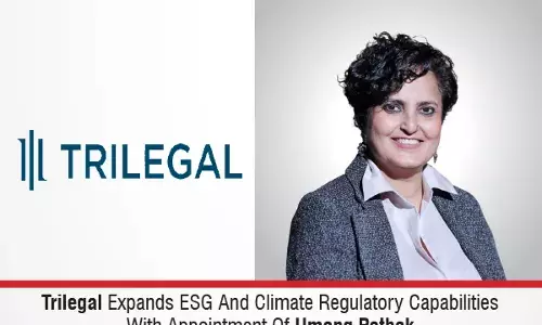 Trilegal Expands ESG And Climate Regulatory Capabilities With Appointment Of Umang Pathak