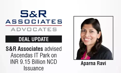 S&R Associates Advised Ascendas IT Park On INR 9.15 Billion NCD Issuance