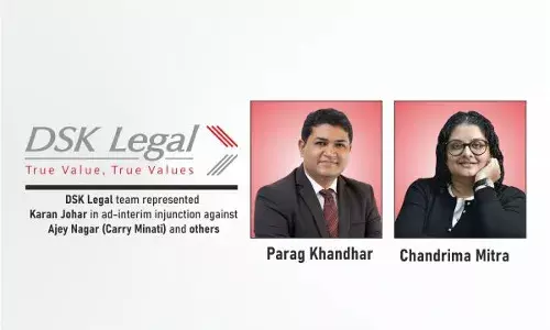 DSK Legal Team Represented Karan Johar In Ad-Interim Injunction Against Ajey Nagar (Carry Minati) And Others