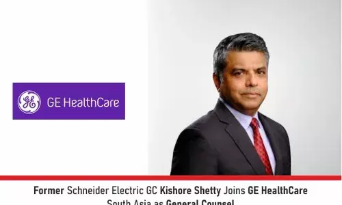 Former Schneider Electric GC Kishore Shetty Joins GE HealthCare South Asia As General Counsel