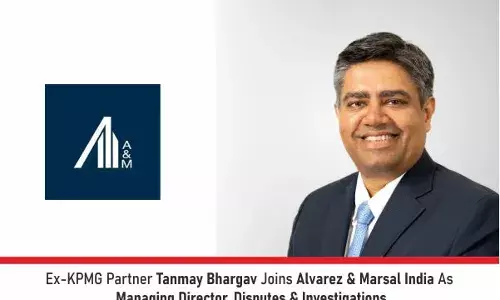 Ex-KPMG Partner Tanmay Bhargav Joins Alvarez & Marsal India As Managing Director, Disputes & Investigations