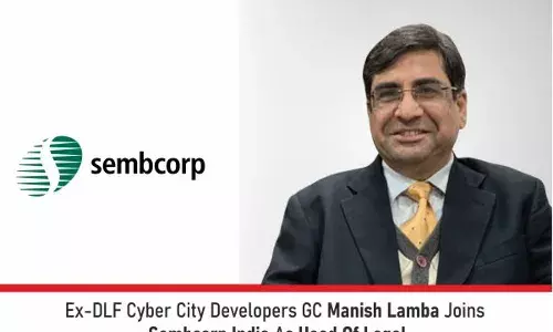 Ex-DLF Cyber City Developers GC Manish Lamba Joins Sembcorp India As Head Of Legal