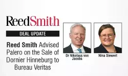 Reed Smith Advised Palero on the Sale of Dornier Hinneburg to Bureau Veritas