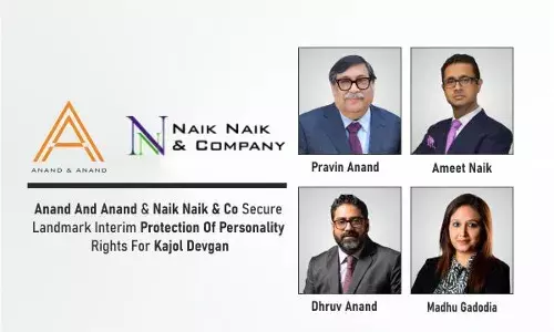 Anand And Anand & Naik Naik & Co Secure Landmark Interim Protection Of Personality Rights For Kajol Devgan