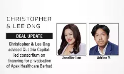 Christopher & Lee Ong Advised Quadria Capital-Led Consortium On Financing For Privatisation Of Apex Healthcare Berhad Christopher & Lee Ong Advised Quadria Capital-Led Consortium On Financing For Privatisation Of Apex Healthcare Berhad
