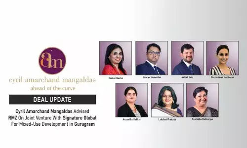 Cyril Amarchand Mangaldas Advised RMZ On Joint Venture With Signature Global For Mixed-Use Development In Gurugram