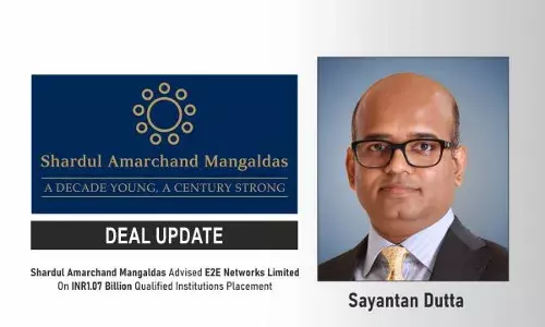 Shardul Amarchand Mangaldas Advised E2E Networks Limited On INR1.07 Billion Qualified Institutions Placement