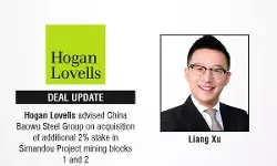 Hogan Lovells Advised China Baowu Steel Group On Acquisition Of Additional 2% Stake In Simandou Project Mining Blocks 1 And 2