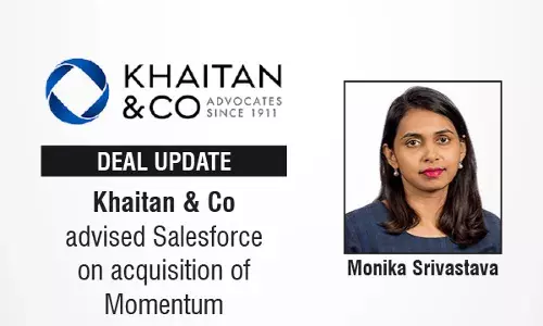 Khaitan & Co Advised Salesforce On Acquisition Of Momentum