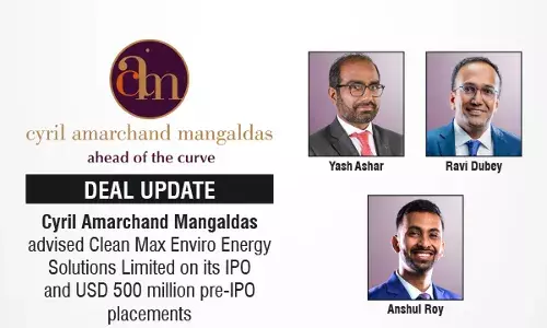 Cyril Amarchand Mangaldas Advised Clean Max Enviro Energy Solutions Limited On Its IPO And USD 500 Million Pre-IPO Placements