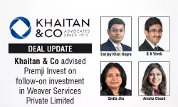 khaitan-co-advised-premji-invest-weaver-services-follow-on khaitan-co-advised-premji-invest-weaver-services-follow-on