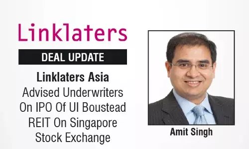 Linklaters Asia Advised Underwriters On IPO Of UI Boustead REIT On Singapore Stock Exchange