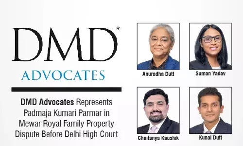 DMD Advocates Represents Padmaja Kumari Parmar In Mewar Royal Family Property Dispute Before Delhi High Court