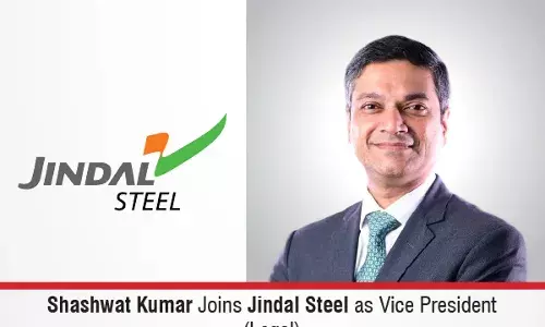 Shashwat Kumar Joins Jindal Steel As Vice President (Legal)