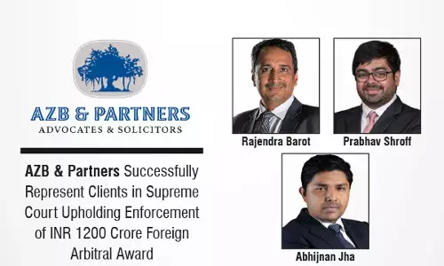 azb-partners-supreme-court-foreign-arbitral-award-enforcement
