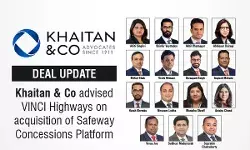 Khaitan & Co Advised VINCI Highways On Acquisition Of Safeway Concessions Platform Khaitan & Co Advised VINCI Highways On Acquisition Of Safeway Concessions Platform