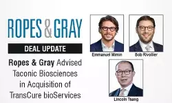 Ropes & Gray Advised Taconic Biosciences in Acquisition of TransCure bioServices