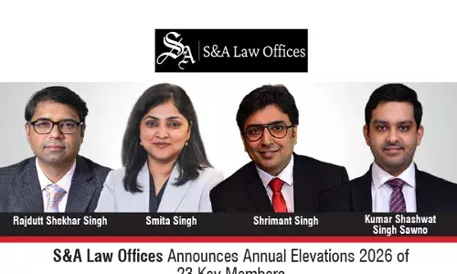 S&A Law Offices Announces Annual Elevations For 2026