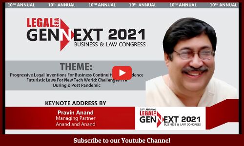 GENNEXT 2021 - BUSINESS & LAW CONGRESS - Keynote Address by Pravin Anand