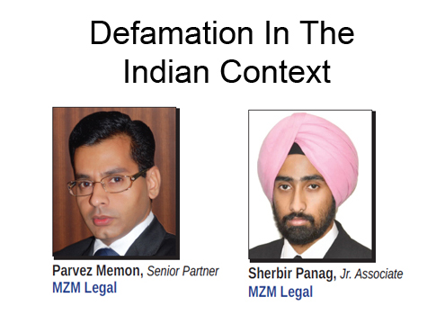 Defamation In The Indian Context