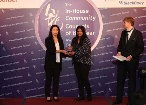 ​Wockhardt Limited has been awarded as the best “Innovation Legal Team of the Year, 2017 in Asia”