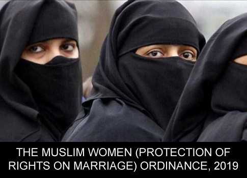 President Promulgates the Muslim Women (Protection Of Rights On Marriage) Ordinance, 2019