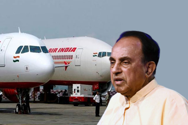 BJP MP Swamy Threatens To Move Court To Stop AI Sale